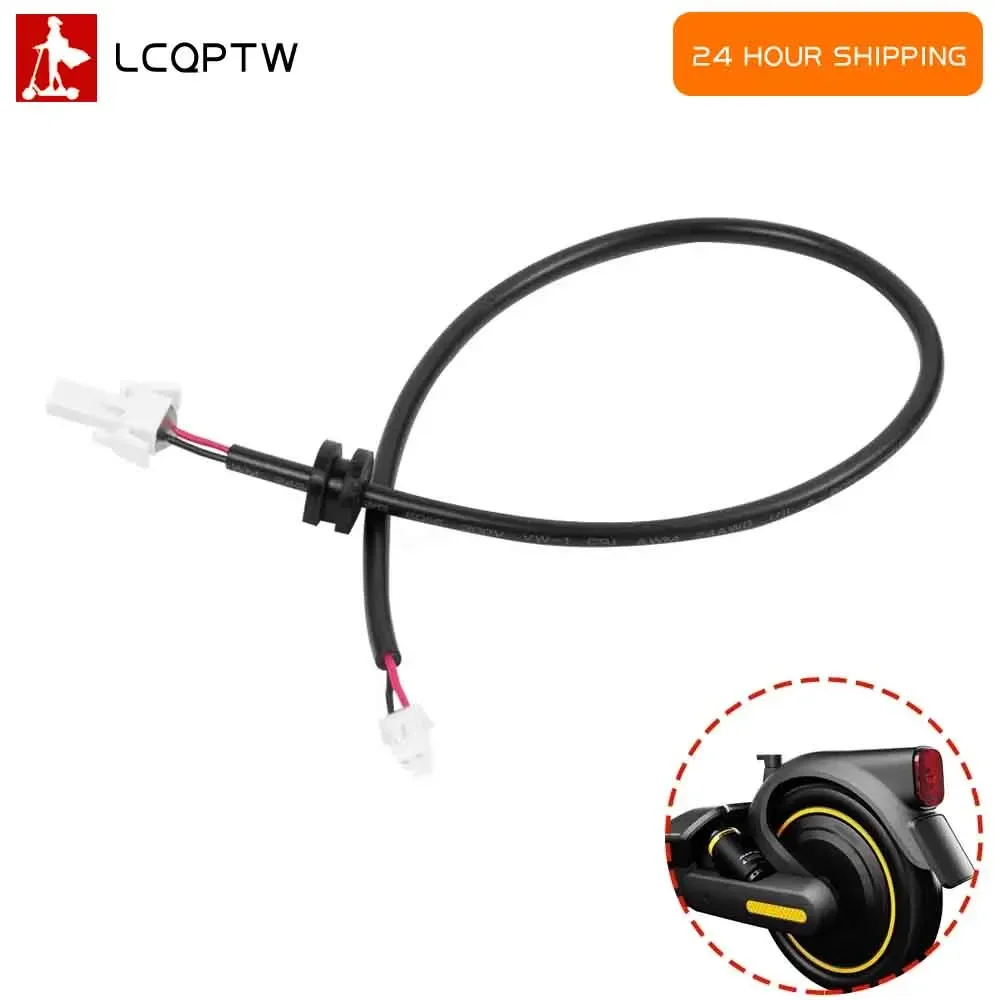 Battery Cable With Waterproof Rubber for Ninebot Max G2 G30/D/LP/MAX Plus Electric Scooter Fender Taillight Rear Led Light Line