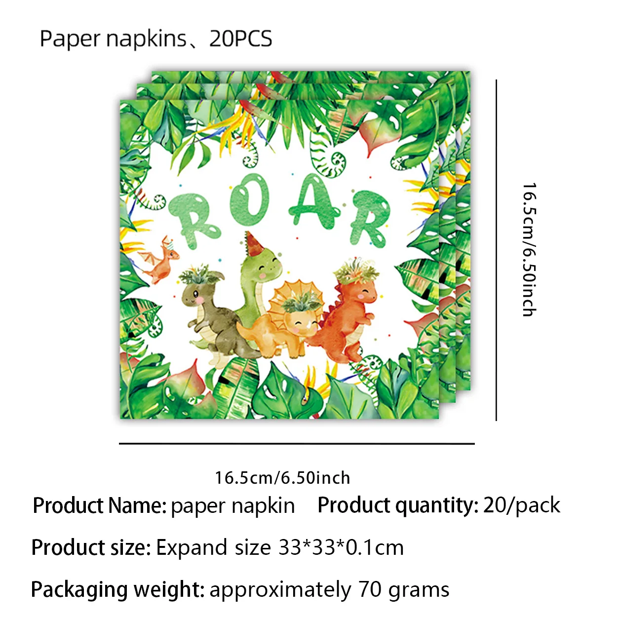 Boy Favors Dinosaur Theme Disposable Tableware Plates Napkins Cups Kids Birthday Party Dinosaur Balloon Baby Shower Decoration birthday party supplies disposable paper cups