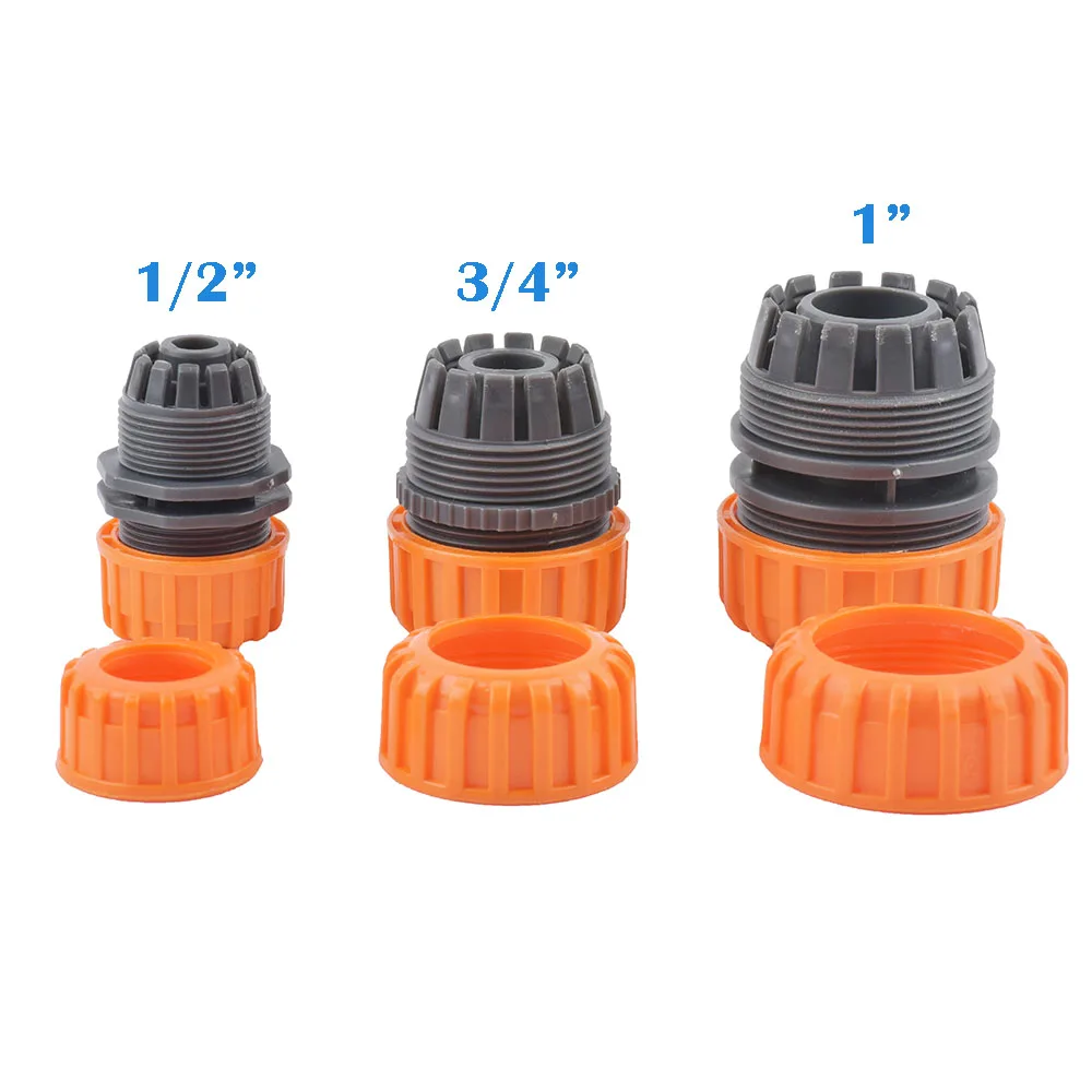 Hose connector Garden Quick Connector 1/2 3/4 1 Inch Pipe Coupler Stop Water Connector 32/20/16mm Repair Joint Irrigation System