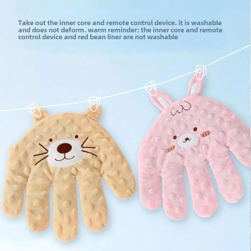 Soothing Baby Sleep Aid Pillow Babies Soothing Palms Baby Sleep Aid Infant Calming Sleeper Remote Control Hand Palms for Toddler