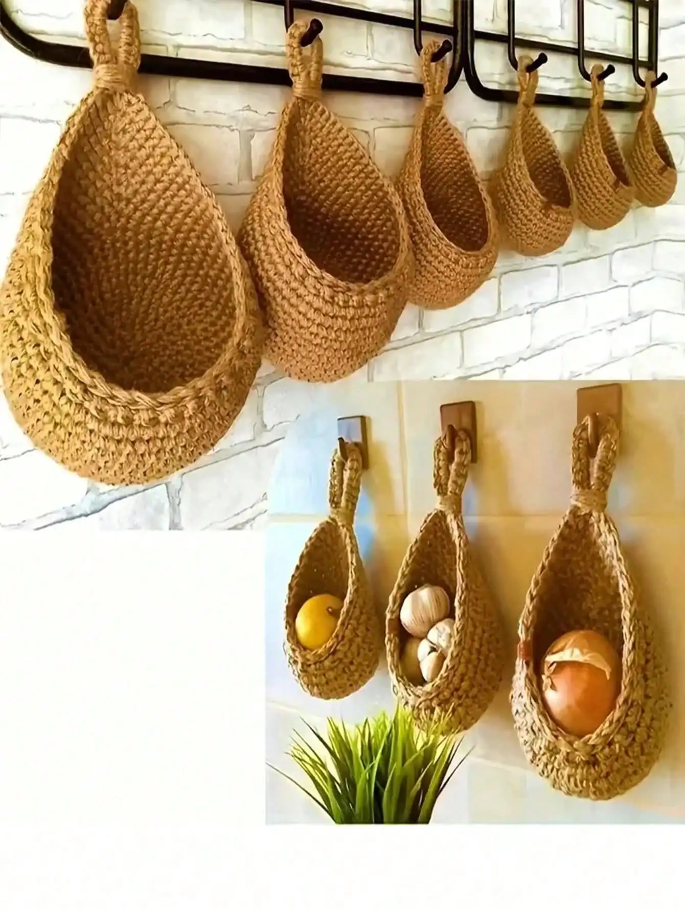 Wall Decor Hanging Basket 1
