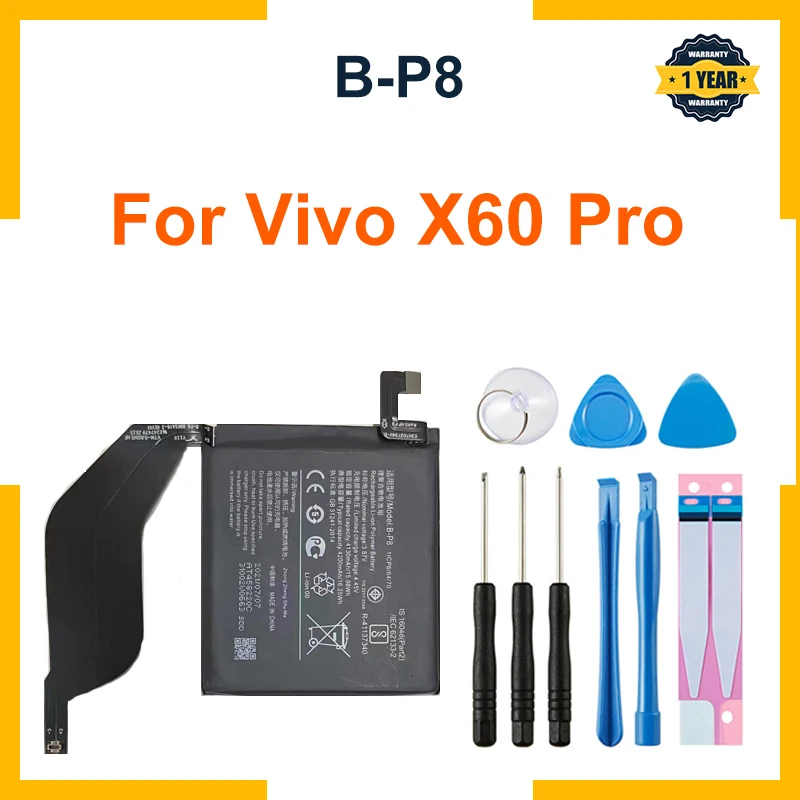 B-P8 4200mAh for Vivo X60 Pro+ Plus X60Pro+ V2056A Mobile Phone ...