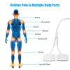 15 Modes EMS Electric Muscle Stimulator 20 Levels TENS Physiotherapy Pulse Full Body Massager Machine Pain Relief + Meridian Pen 2