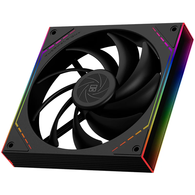 THERMALRIGHT TL-M14 ARGB Case Fan, 140x144x25mm Wireless Mirror Lighting 9 Blade High Air Volume Cooling Fan - Image 6