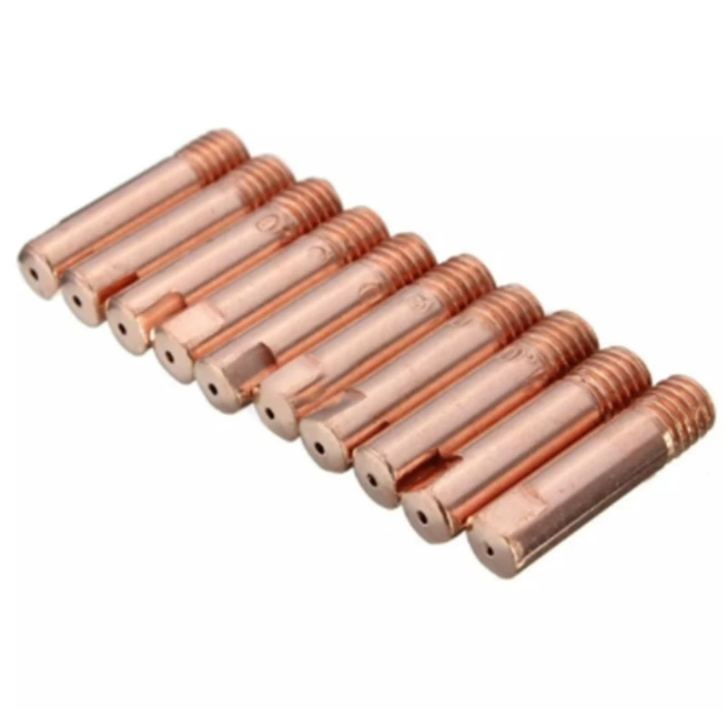 

10Pcs Nozzle Tip For MB-15AK MIG/ M6 Welding Torch Tips Holder Gas Nozzle