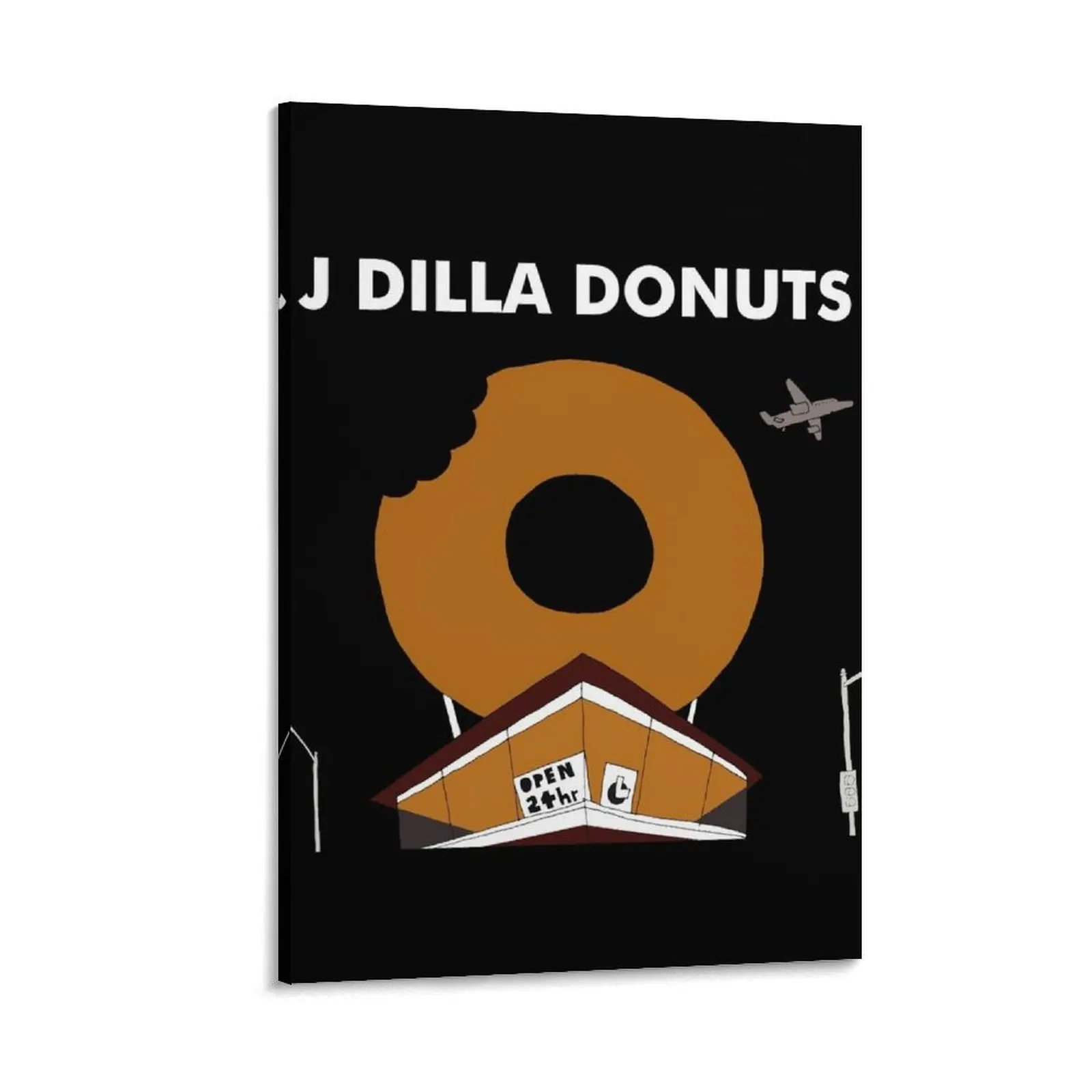 

J dilla Canvas Painting decorative frames wall room art Paintings