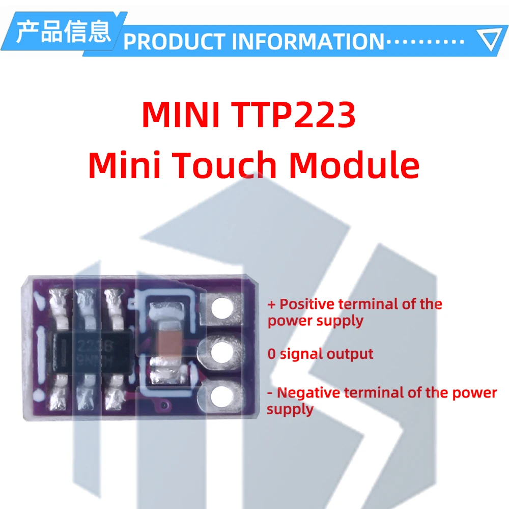 1~5PCS EGBO Digitaler Sensor TTP223B Modul Berührungsschalter-Module Kapazitiver Berührungsschalter für Arduino Blau/Wir sind der Hersteller – Detail 16