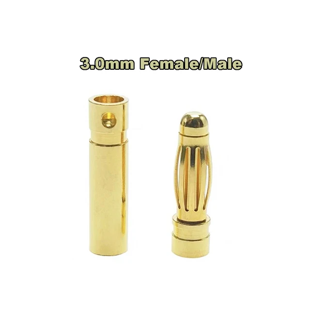 Conectores Xt60 Dorados 60a Conectores XT60 Macho Y Hembra De Oro