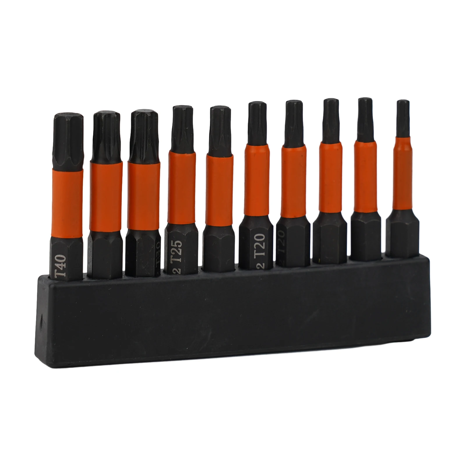And Practical 11Pcs 50mm Torx Bit Set With Screwdriver Storage Strip For Assembly And Disassembly Operations