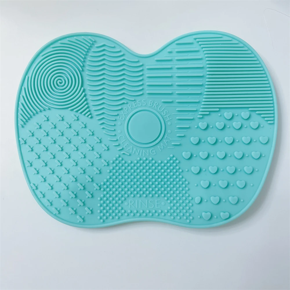 Makeup Brush Cleaner Pad Silicone Brush Cleaner Cosmetic Make Up Washing Gel Cleaning Mat Foundation Scrubbe Board