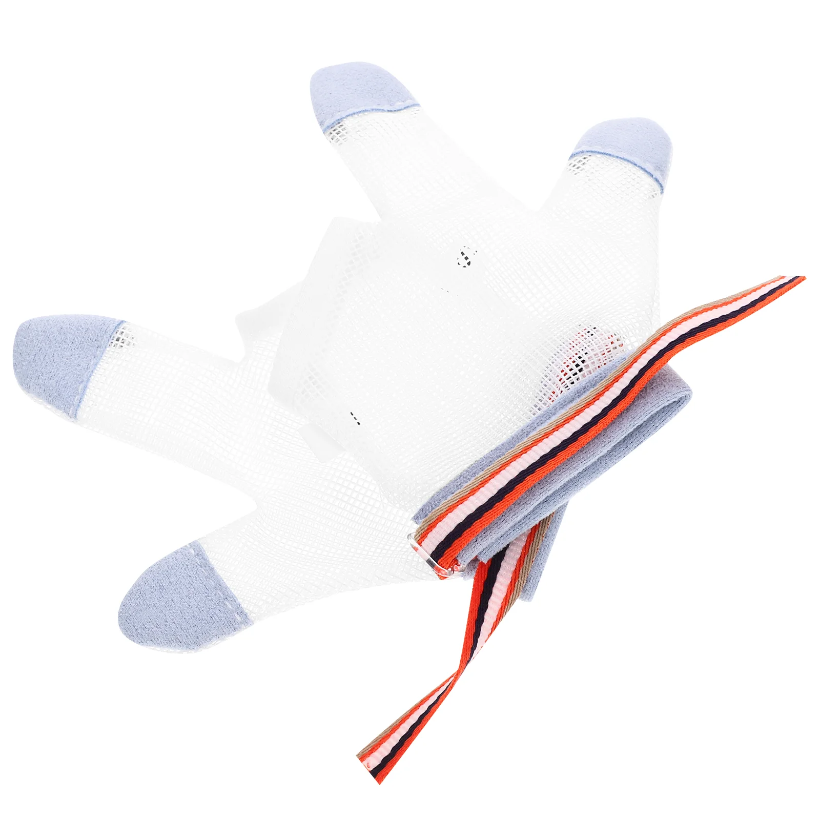 

Baby Teething Gloves Nylon Half-Finger Baby Gloves Chewable Newborn Nursing Teether Infant Sucking Fingers Toy