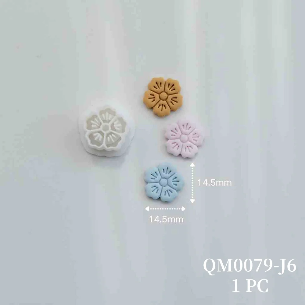 Weiche Keramik Polymer Clay Schneidemaschine Romantische Blumenform Schneidform DIY handgemachte Ohrringe Schmuck Anhänger Herstellung Werkzeug – Detail 8