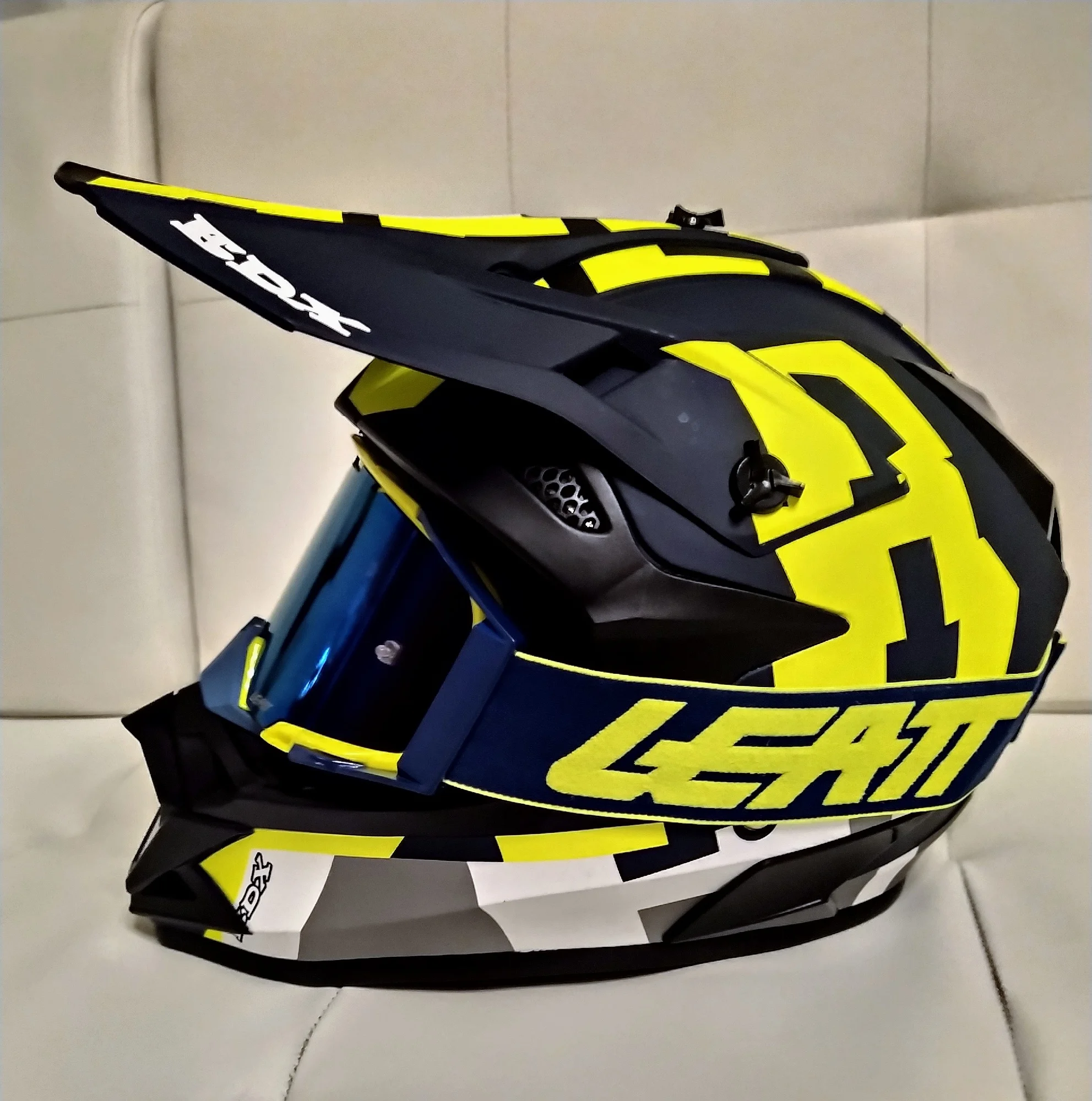 LEATT Velocity 6.5 SNX Iriz Anti-fog Goggles Motocross Enduro Helmet Goggles Dirt Bike MX MTB Racing Glasses Snowmobile Ski Mask 3