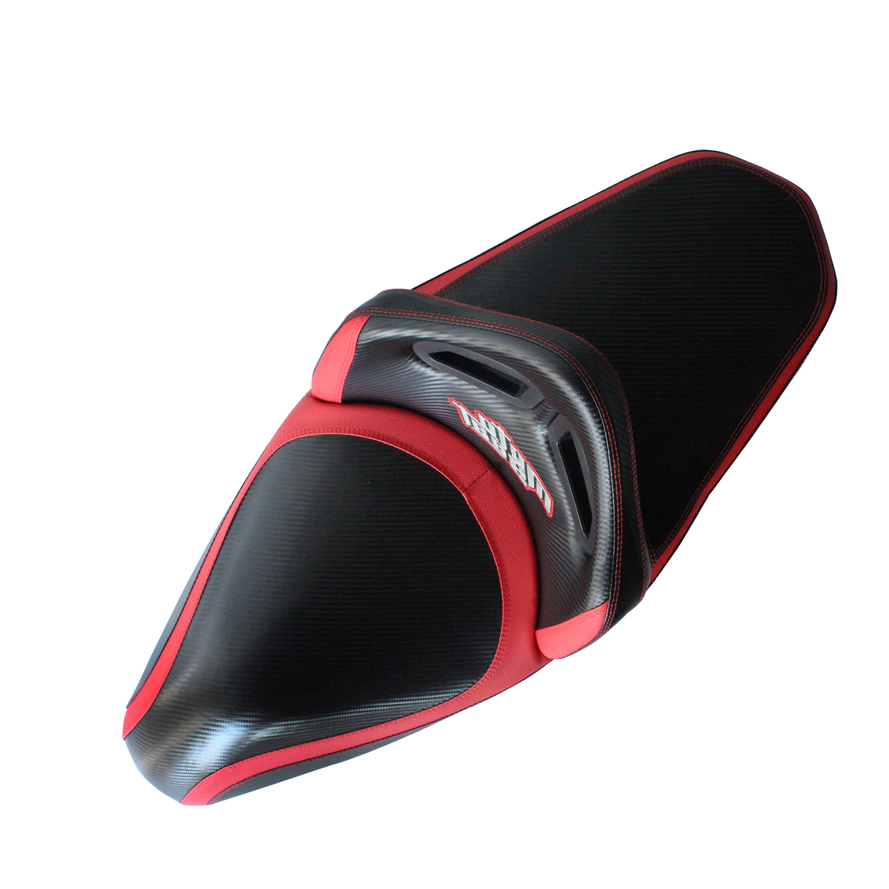 

motor driver rear passenger seat cushion with back rest leather wear material big seat motorcycle body parts plastic for nmax