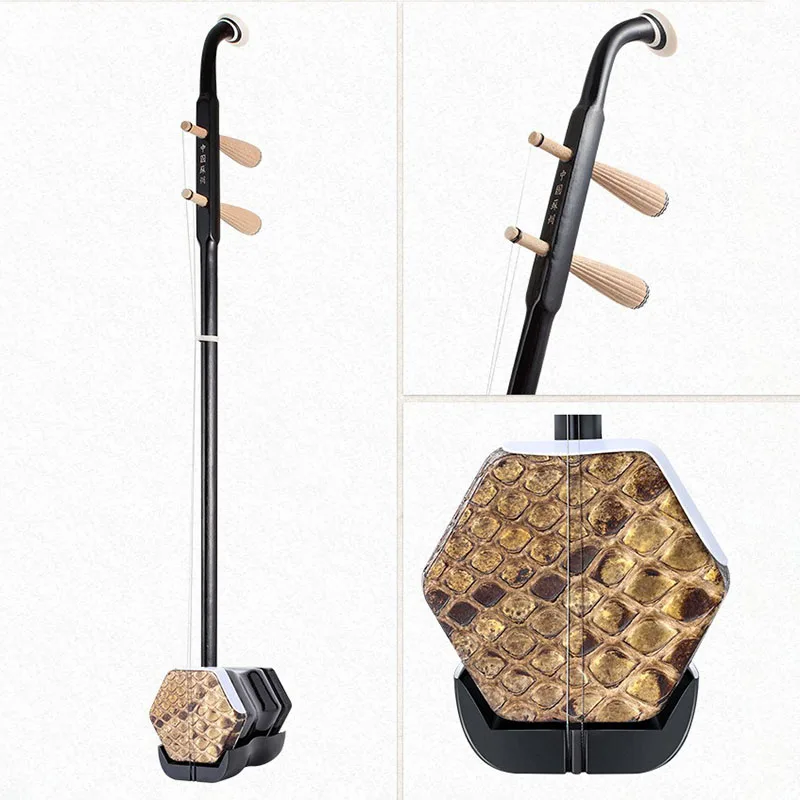 2 String Erhu Adult Beginner Practice Urheen Professional Musical Performance Erhu Traditional Folk Play Stringed Instruments