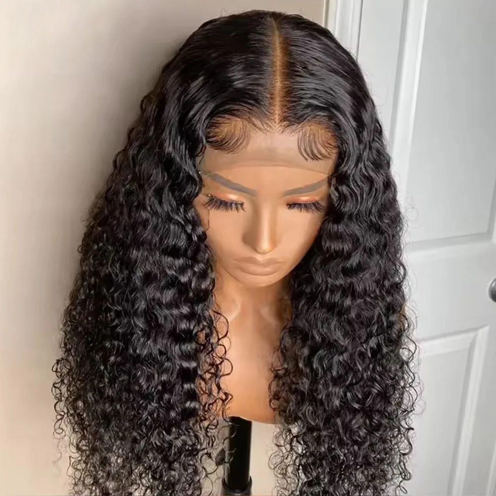 Hd transparente frente do laço perucas de cabelo humano jerry encaracolado peruca fechamento do laço perucas de cabelo humano 13x4 13x6 perucas frontais