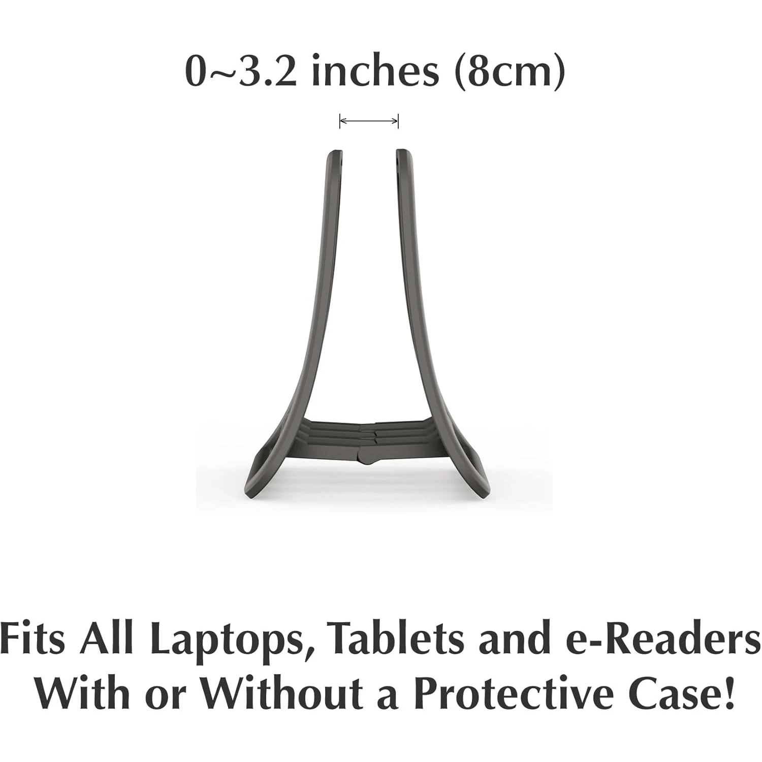 수직 노트북 스탠드 데스크탑 스탠드 홀더 노트북 테이블 스탠드 모든 MacBok/Surface//HP/Dell/Chrome Book 용 직립 도크