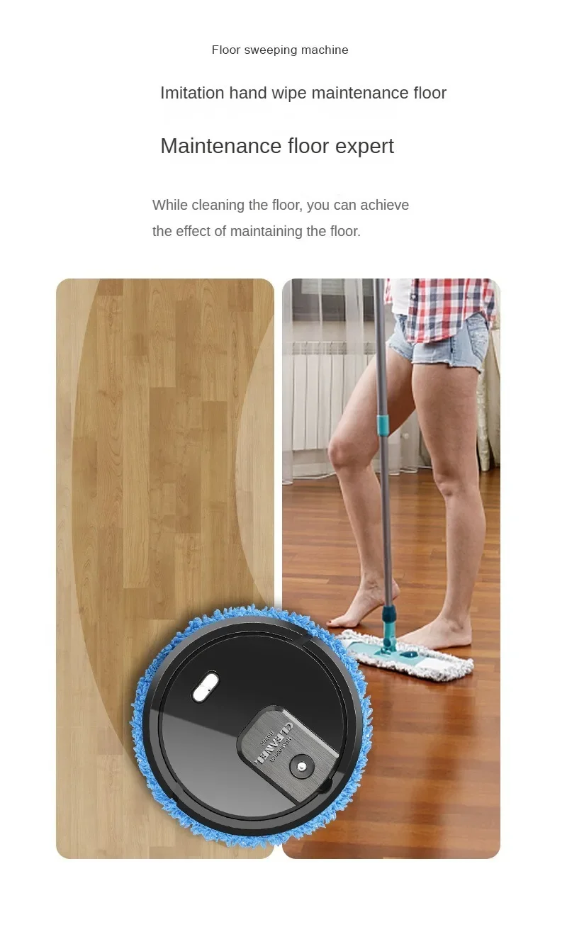 Wet and dry mop cleaners-mop debot robot vacuum cleaner