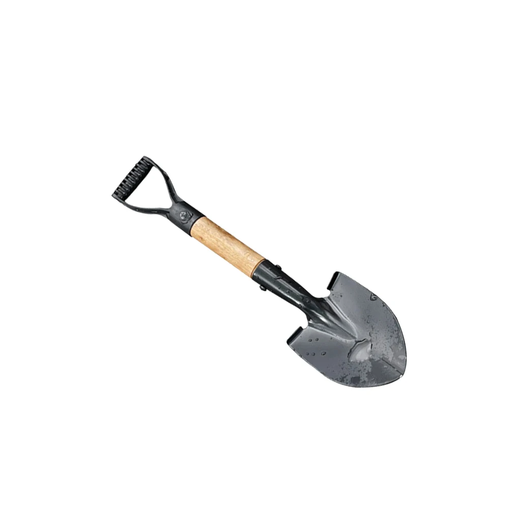 Digging Shovel Mini Manganese Steel Shovels Kids Trowel Waterproof Rustproof Garden Scoop Coated Surface for Camping Outdoor