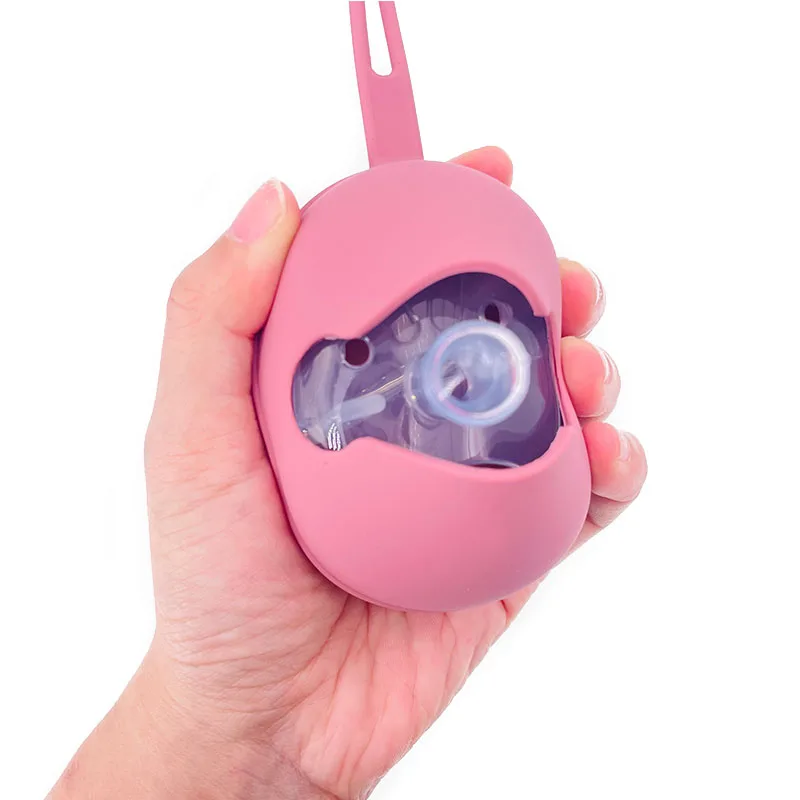 New Design Baby Silicone Nipple Holder Container Box Keep Pacifier Case Pacifiers And Accessories Storage Box Teat Attachment plastic pacifier box