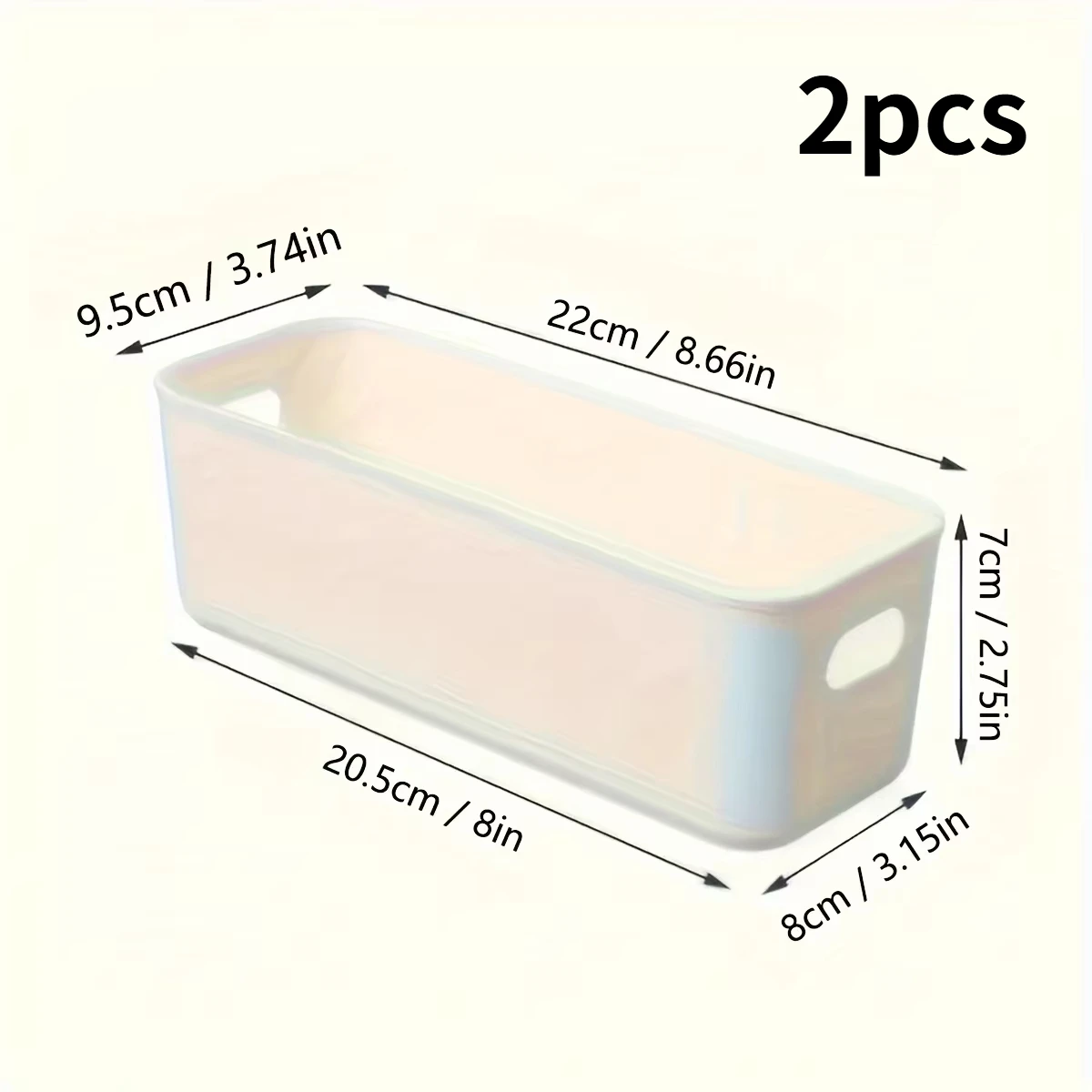 סט תיבת אחסון מרובת תכליתיות 2/5/10 יחידות! אחסון מהיר לתחתונים ופריטים. יציב ועמיד, אידיאלי לארגון הבית