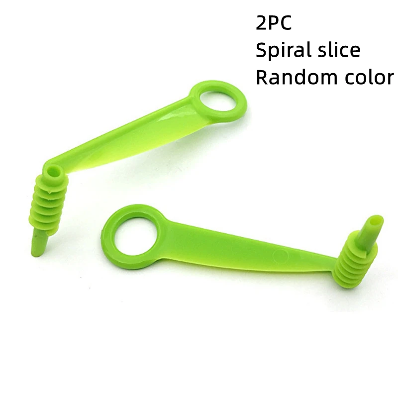 1Set Stainless Steel Plastic Rotate Potato Slicer Twisted Potato Spiral Slice  Cutter Creative Vegetable Tool Kitchen Gadgets - AliExpress