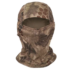 Breathable Camouflage Sun Protection Full Face Outdoor Mask (E)
