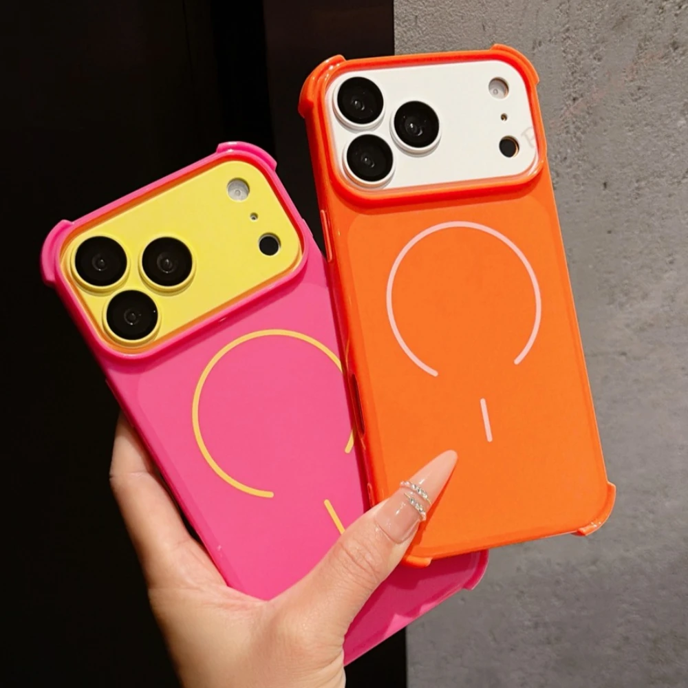 Shockproof Candy Colourful Phone Case For Iphone Pro Max Official_voghion.com