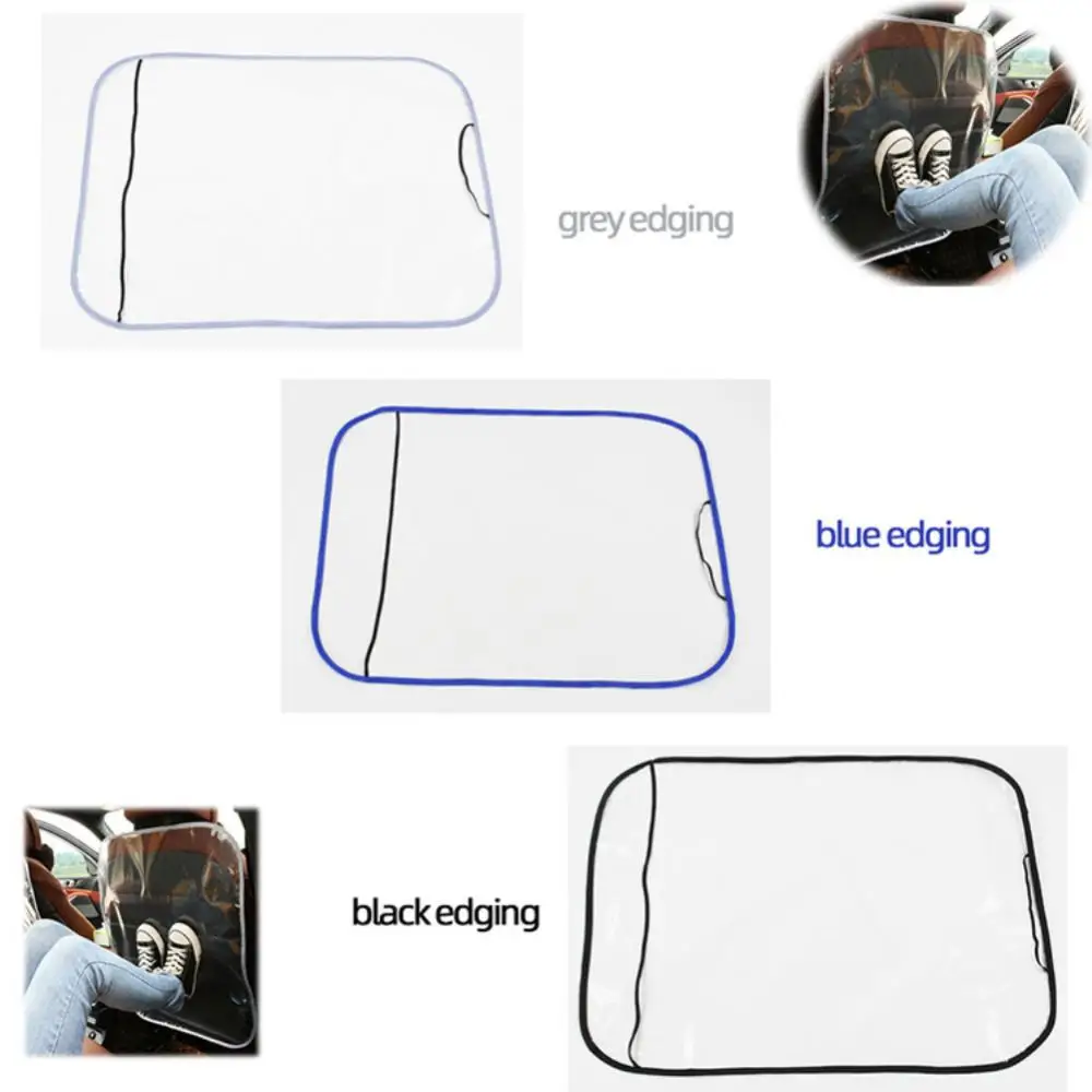 Car Seat Protector 66x48cm Car Seat Back Protector Cover Anti-kick Pad Children Kid Rear Seat Back Foot Pad Anti-dirty Guard Covers Car Supply