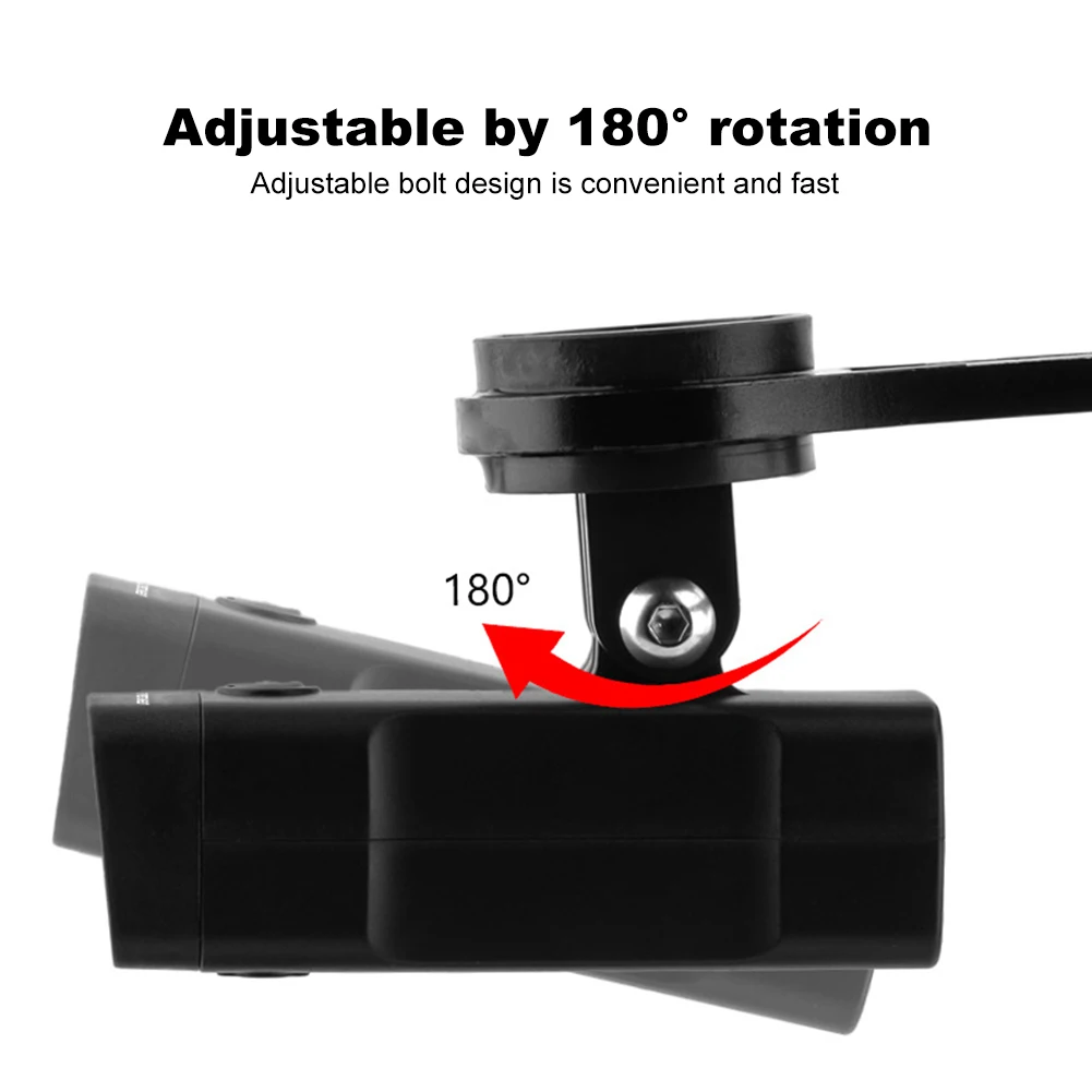 Super Bright Bike Headlight USB Rechargeable Bike Handlebar Light Waterproof High Brightness Bike Light 100LM for Night Riding