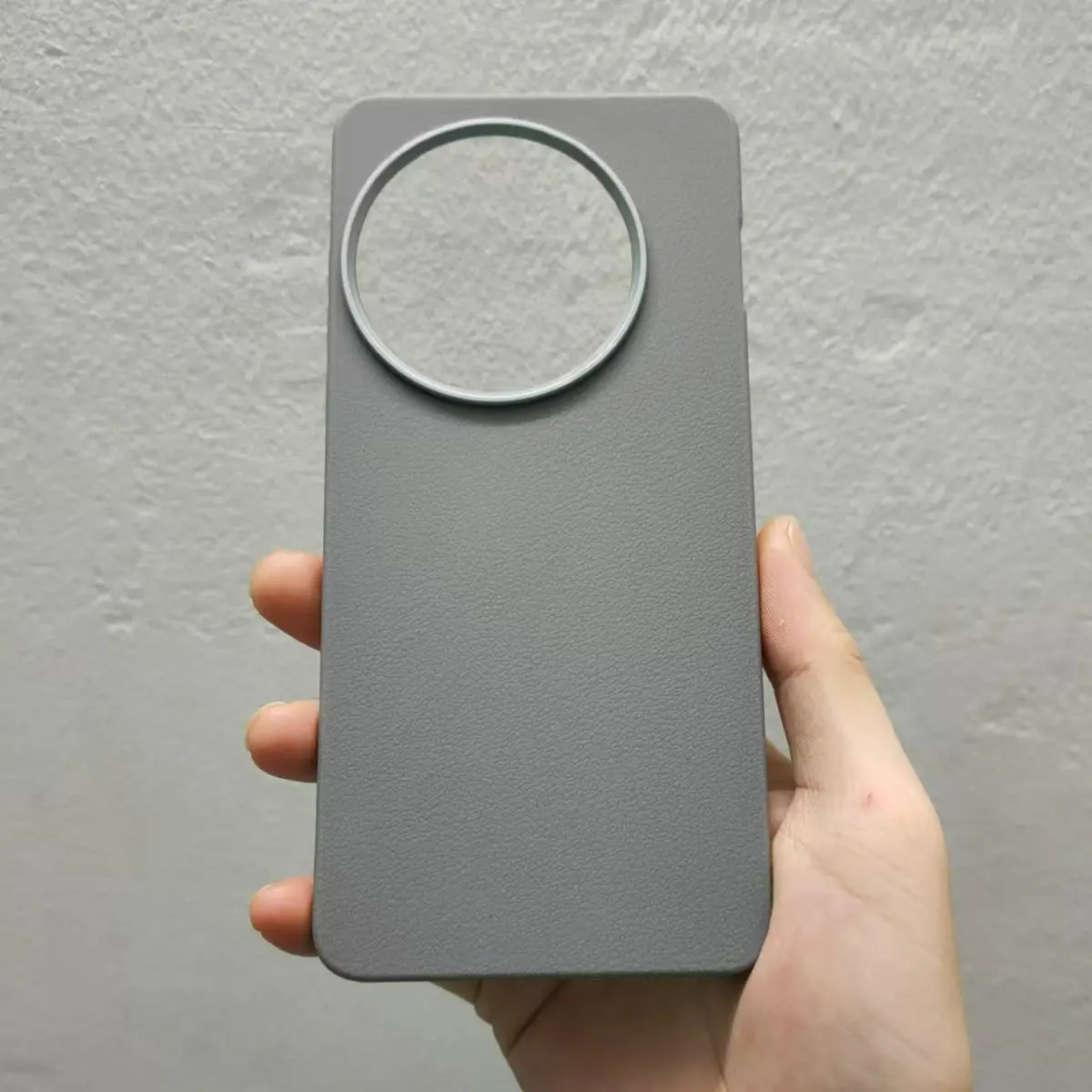 Hard PU Skin Slim Protective Back Cover Case - Full Cover Phone Shell Housing