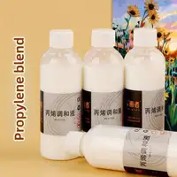 1 bottle /100ml acrylic blend, art supplies Fluid Painting Blend, Gloss acrylic paint thinner 1