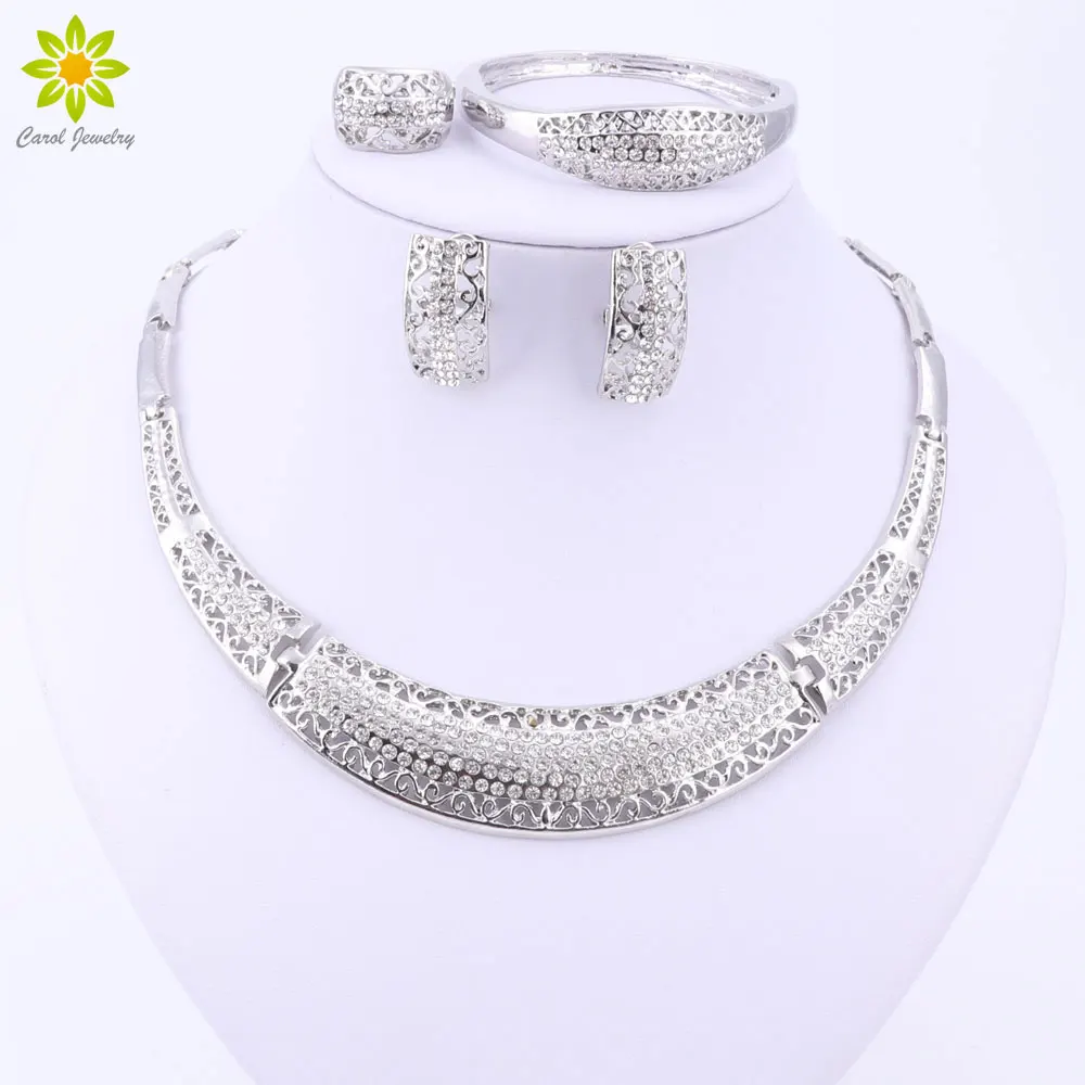 Dress Accessories Set Earrings Bracelet Necklace Jewelry Sets Women
