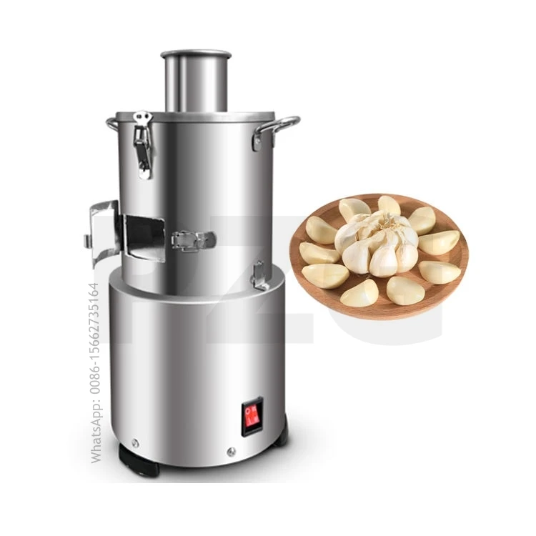 Small Professional Commercial Automatic Whole Garlic Peeler Garlic Skin Separate Peeler Garlic Peeling Machine 4