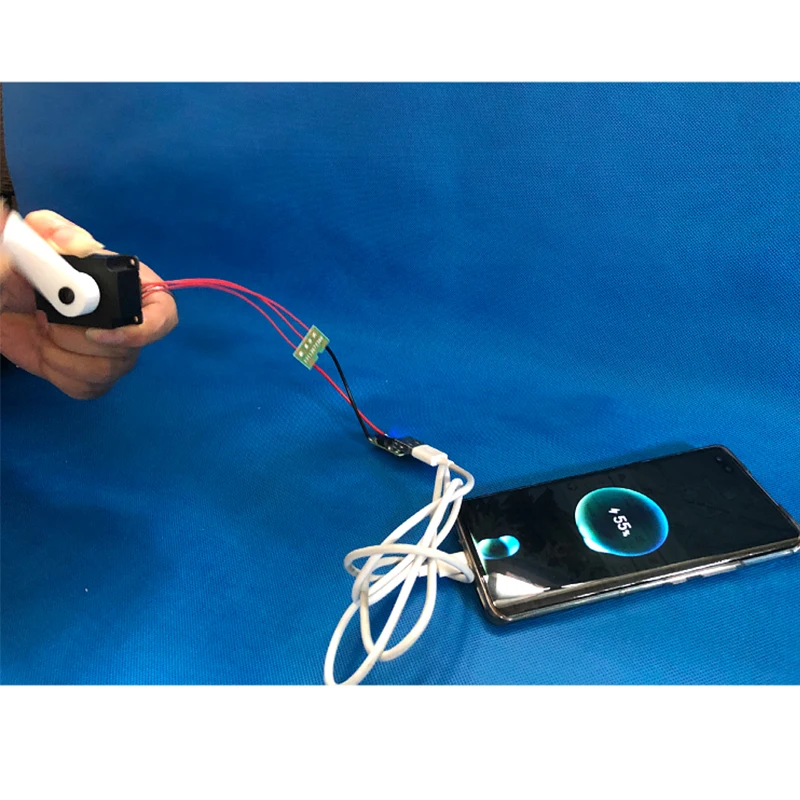 Mini Hand Crank Generator Outdoor Emergency Mobile Phone Charging Three Phase Permanent Magnet Brushless