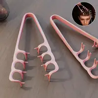 Peigne texturant volumateur, peigne à dents larges pour salon, peigne coiffant pour cheveux bouclés et volumineux, pour la séparation des mèches et la création de frange, pour salon et usage domestique 6