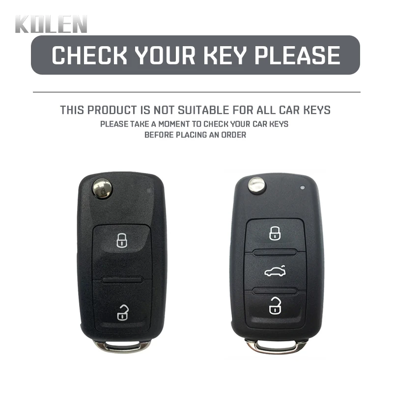 Фото Новый ТПУ чехол для автомобильного ключа для VW Volkswagen Polo Tiguan Passat Golf Jetta Lavida Skoda Octavia 2 3 защитный чехол с кнопками №2