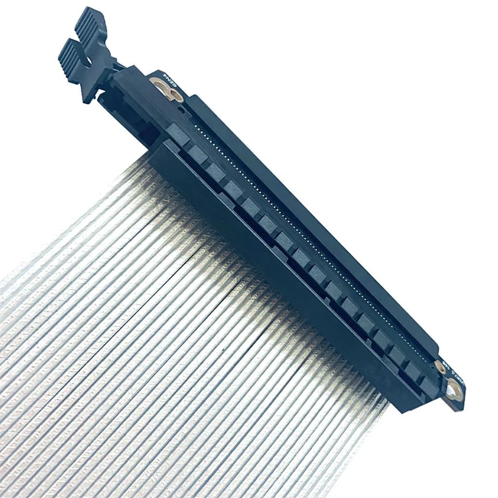 Chassis PCIe 4.0 x 16 Riser-Kabel für RTX 3060 3090 Grafikkarten ITX A4 PC-Gehäuse PCI-E 4.0 Double Reverse GPU-Verlängerungskabel – Detail 11