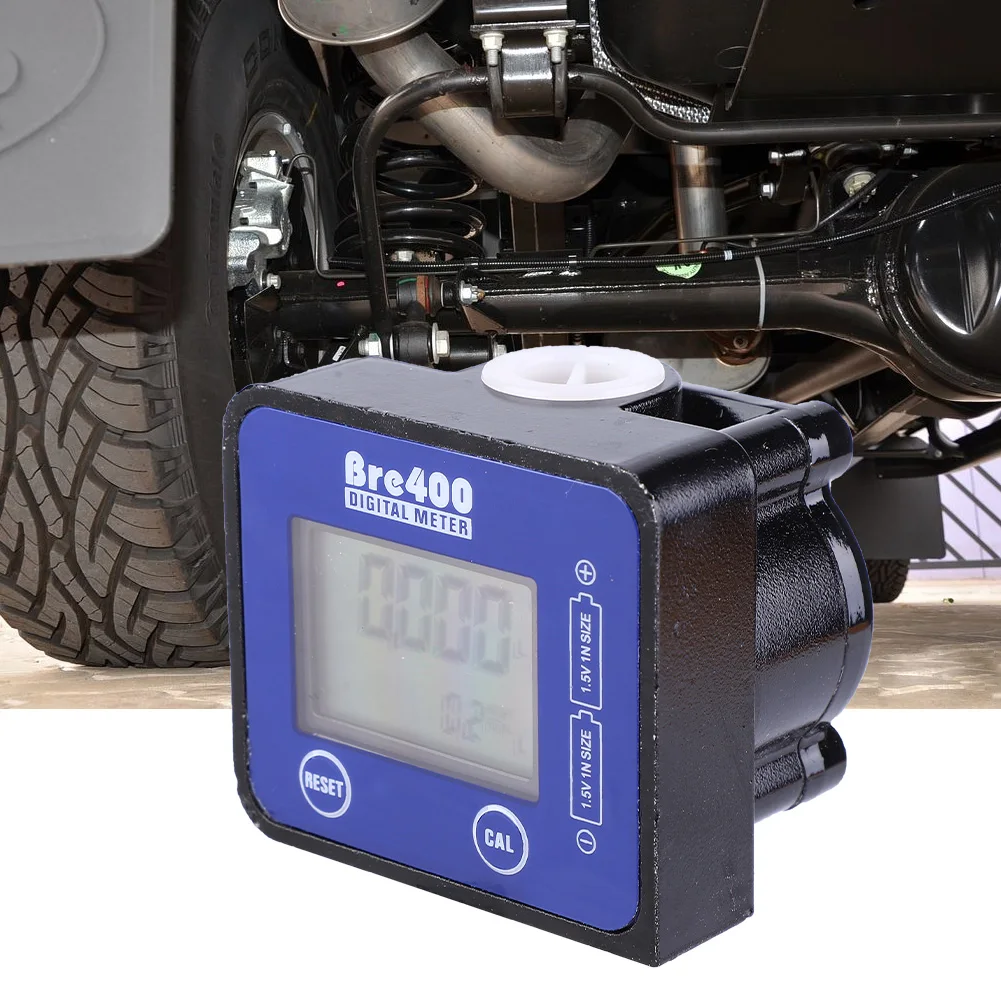 Flow Meter Water Flow Meter Digital Meter High Accuracy Flowmeter Gauge Blue LCD Display For Chemicals Liquid Water Ultrasonic Hot in Industrial Commercial