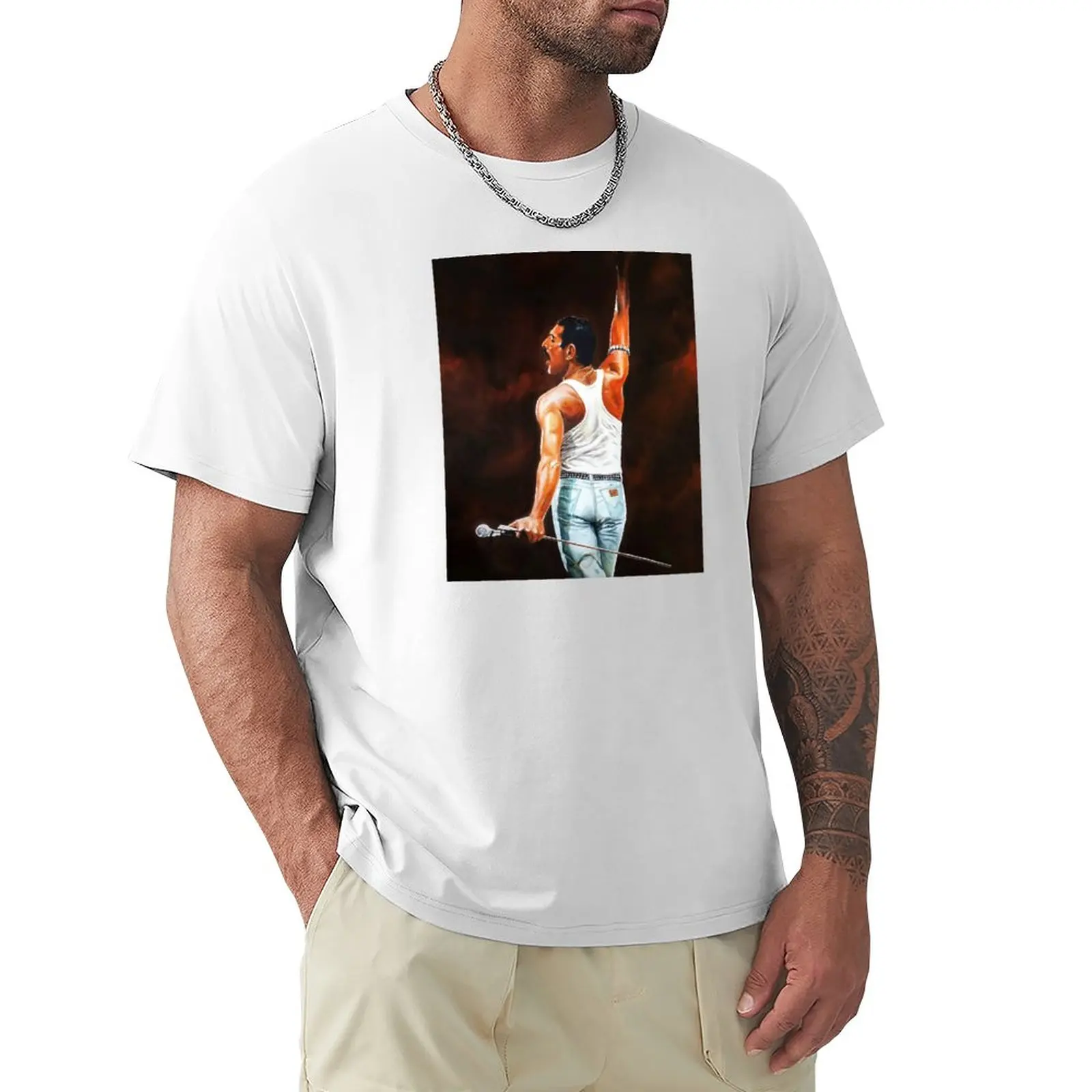 

Queen Fan Art T-Shirt quick-drying aesthetic clothes t shirts for men