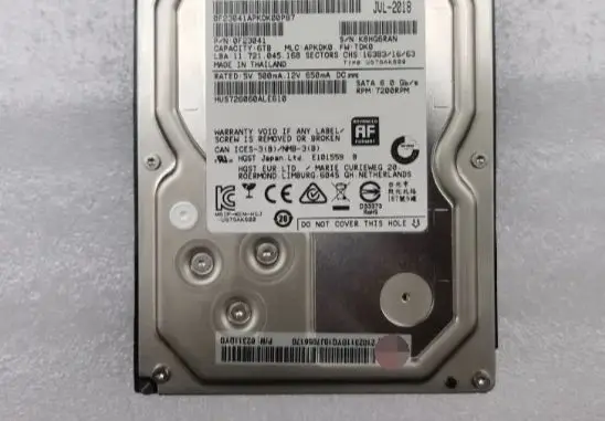 For 6T 02311DYQ HUS726060ALE610 6TB SATA 7 2K server hard disk