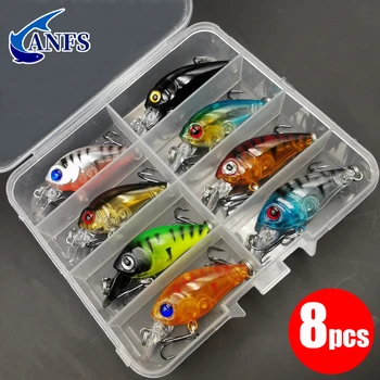 Eight Piece Floating Crankbait Set 1