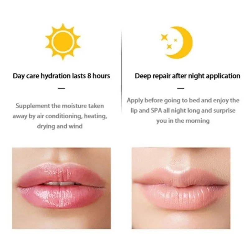 Peach Milk Honey Lip Essentia Oil Relieves Dry Moisturizing Lip Gloss Fades Lip Lines Water Light Lips Big Brush Head Cute 4