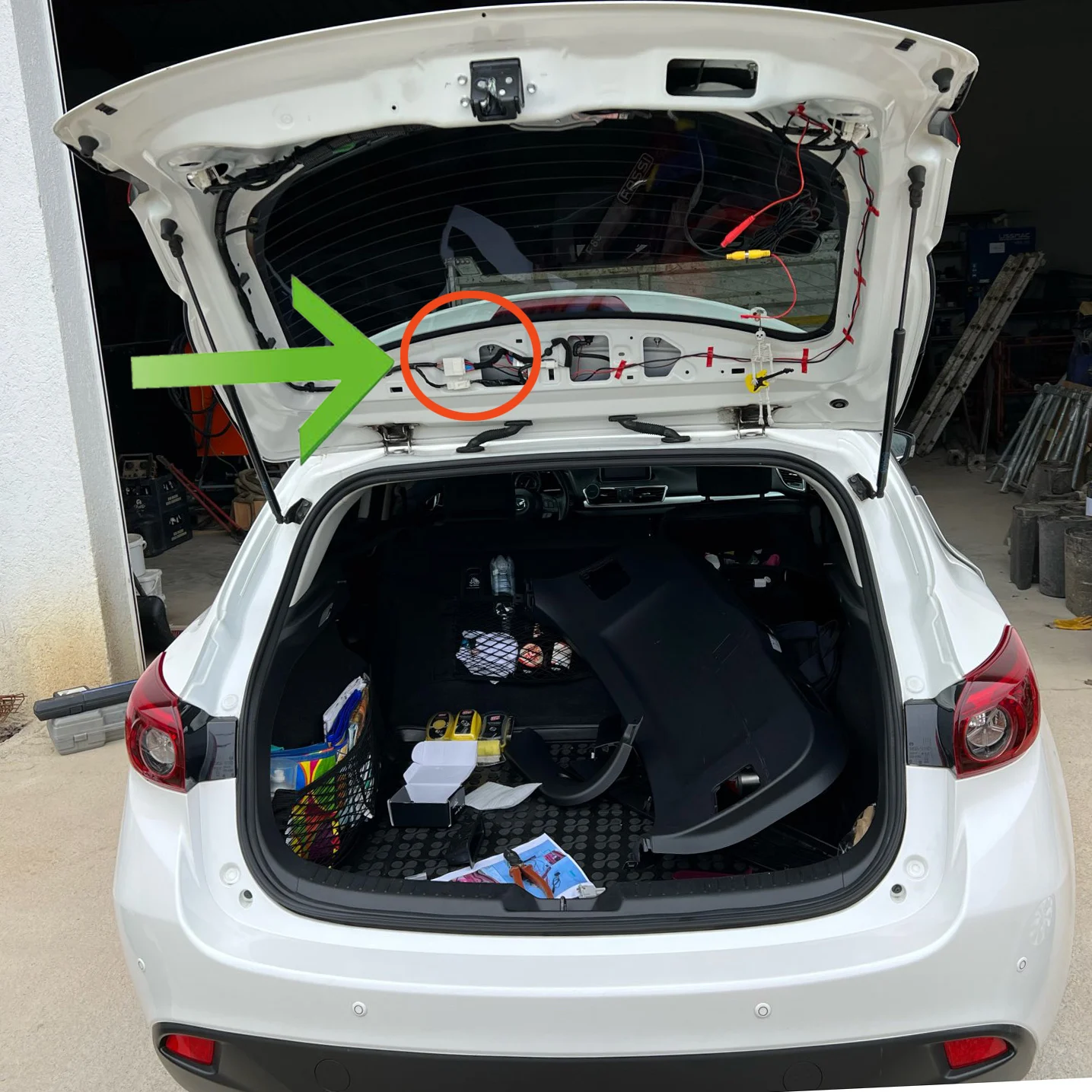 Achteruitrijcamera Voor Mazda 3 Voor Mazda3 Hatchback BM BN 2014 2015
