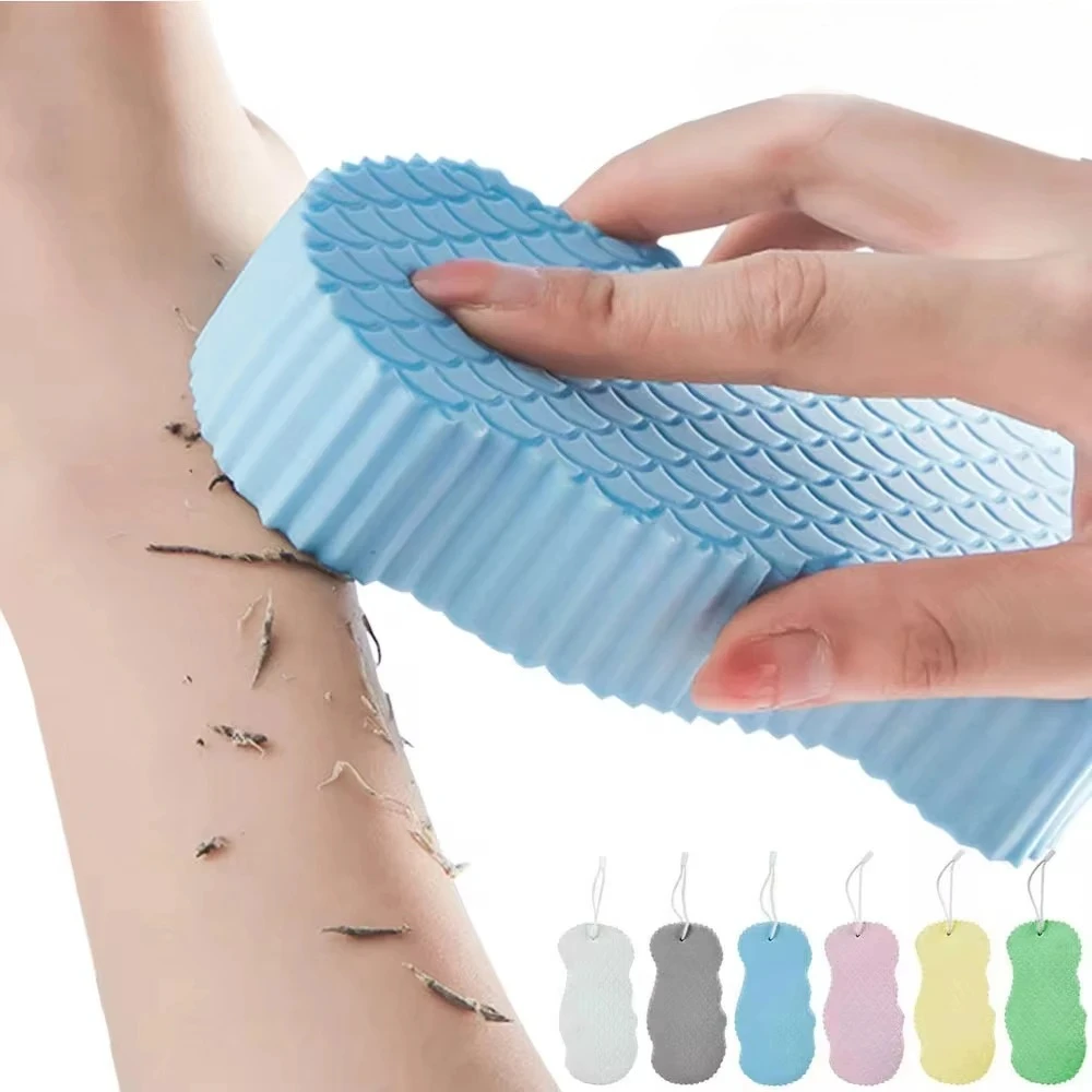 Spugna da bagno magica per bambini Spazzola esfoliante 3D per una delicata rimozione della pelle morta - Scrubber per il corpo del bambino e strumento per la pulizia del massaggio - immagine 2