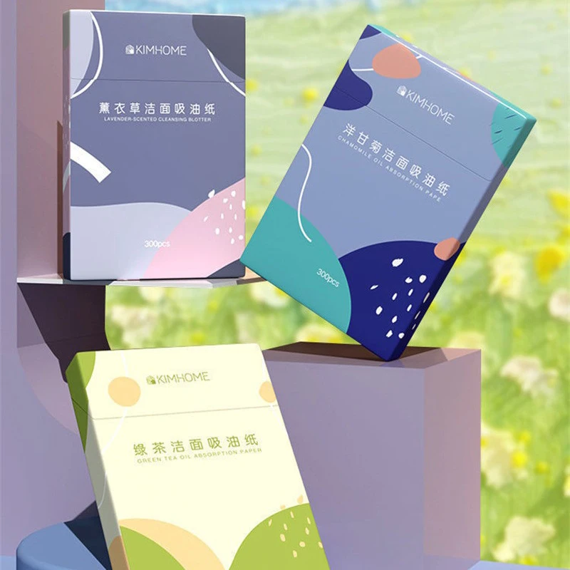 Face Oil Absorbing Paper Portable Facial Absorbent Oil Control Wipes Cleanser Oil Blotting Matting Tissue Makeup Clean Tools