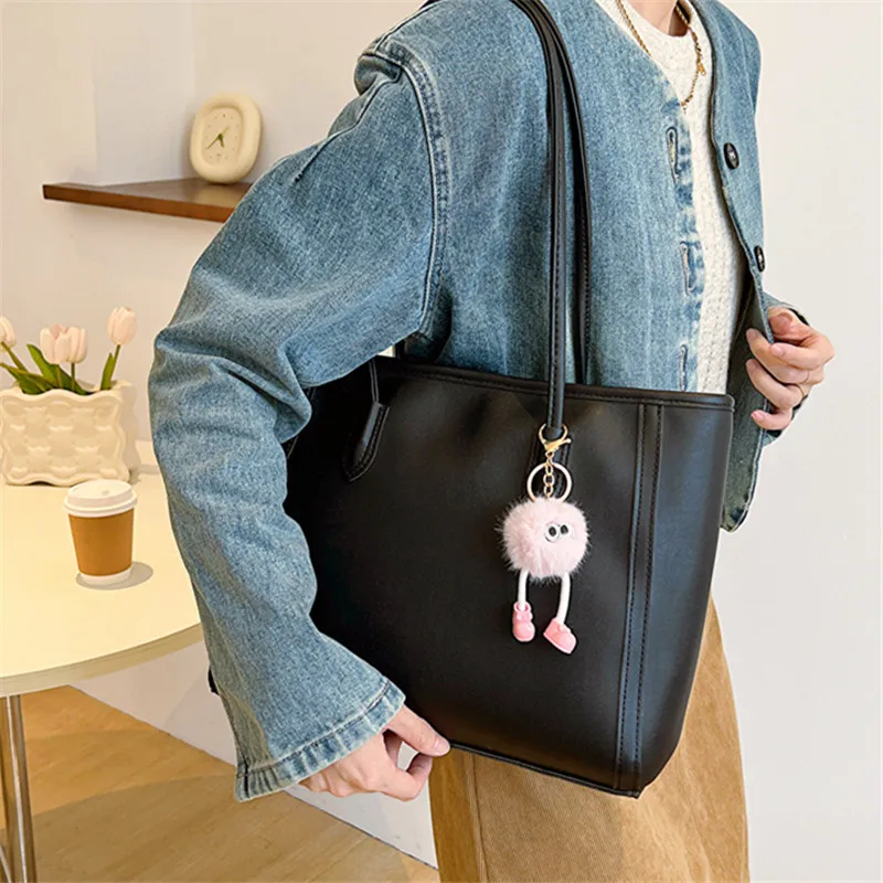 Vintage Tote Bag, Modern Style Spacious Handbag Shoulder Underarm Bag, Chic & Versatile for Daily Commute, Shopping, Work, Dates