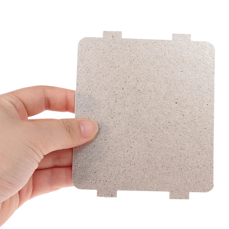 New 5pcs Microwave Oven Mica Plates Microwave Ovens Sheets Grill Baking Mat Baking Tools 11.8x10cm