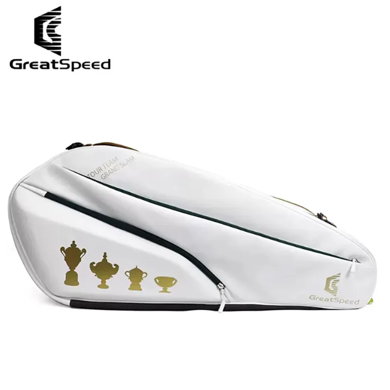 GreatSpeed Tennis Badminton Raquet Sports Bag Men Women Backpack Large Capacity Can Hold 6 Rackets Independent Shoe Pocket 2