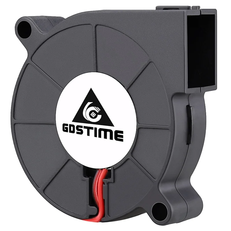 Gdstime Pcs 5cm dc 24v 12v 5v Manga Dupla Bola 5015 Ventilador Refrigerador 50x15 mm 2pin Usb Centrífuga Ventilador Turbo de Refrigeração dc - Imagem 5